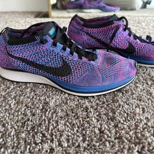 Nike Flyknit Racer Sneaker - Indigo 2016